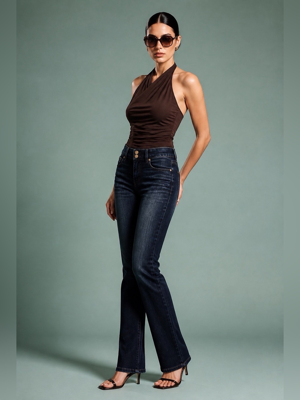 Paige Hidden Hills Straight Jeans Size 28